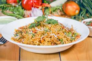 Veg Soya Chaap Biryani  [ Full ]