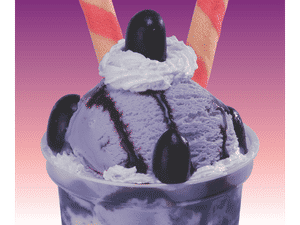 Black Currant Maniya Sundae