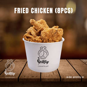 Fried Chicken (8 Pcs)