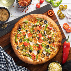 Over Loaded Veggie Pizza