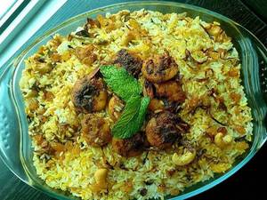 Prawns Biryani