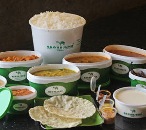 Carrier Meal (Andhra Meal For 2-3 People)
