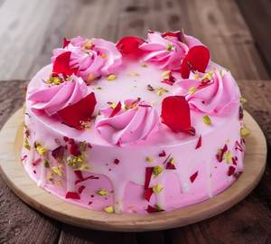 Rose falooda cake [large]
