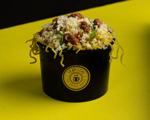 Chicken Cheese Fried Maggi