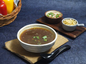 Veg hot and sour soup                                                                                                                                                        