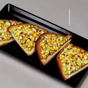 Garlic Corn Cheese Toast Sandwich