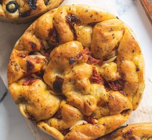 Caramelized Onion And Olive Focaccia