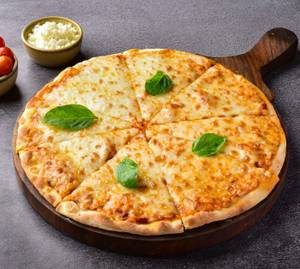 Medium Double Cheese Margherita Pizza