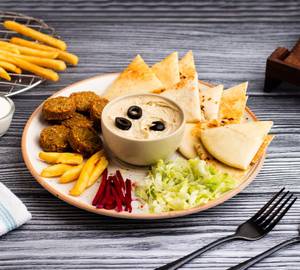 Falafel Hummus Platter