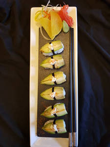 Avacado Truffle Burned Cheese Nigiri