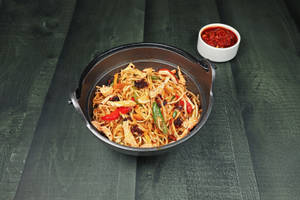 Chilli Oil Noodles with Chicken
