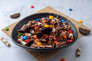 Chocolate Chaat Dessert