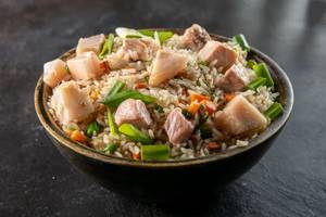 Chilli Garlic Pork Fried Rice