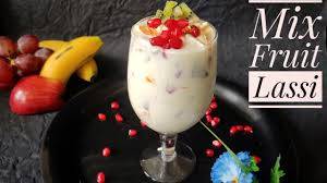Mix fruit lassi