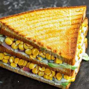 Sweet corn sandwich