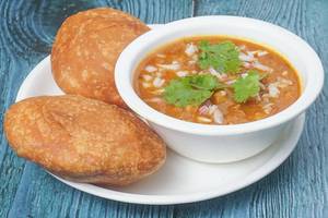 Khasta kachori 2pcs with lassi