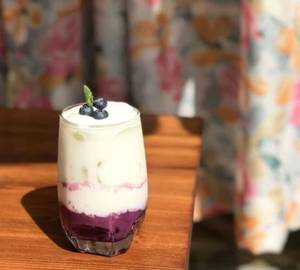 Korean Blueberry Milk