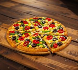 Medium Supreme Veggie (6 Slice)