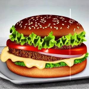 Veg Cheese Burger
