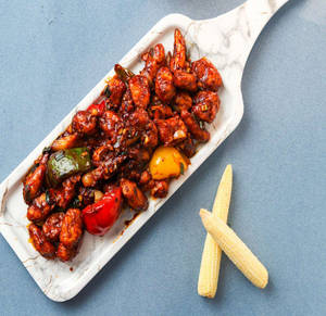 Babycorn Schezwan Dry