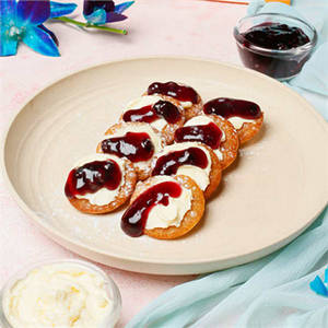 Blueberry Cream Pancakescheese