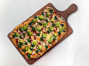 Sourdough Garden Pinsa Pizza Slice