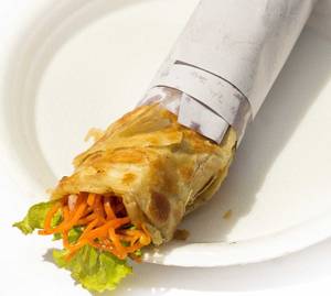 Veg Chowmein Roll 