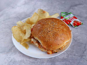 Special Burger Full Loaded (Chicken)