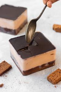 Chocolate Ice Cream Pastry        