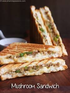 Mushroom Lover Grilled Sandwich