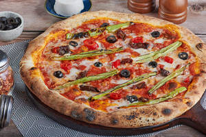 Vegan Chilli Pomodoro Pizza