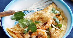 Prawn Omelette