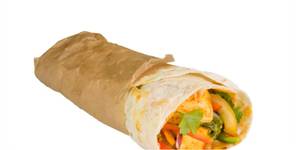 Paneer Chilli Shawarma