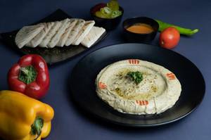 Zatar Hummus Platetr [Jain]