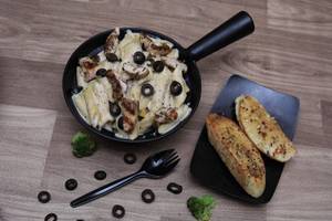 White sauce penne pasta