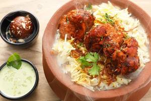 Chicken Matka Biryani