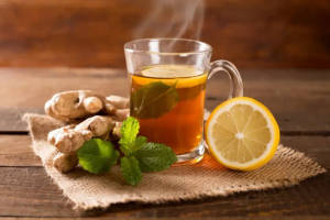 Black ginger tea