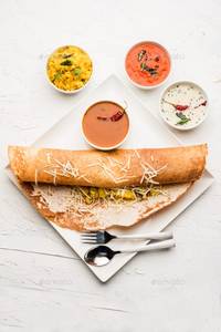 Cheese Butter Masala Dosa