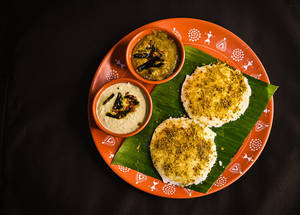 Ghee Karivepaku Idly