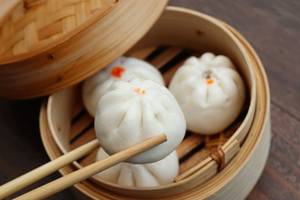 Chicken Steamed Bao (3 Pcs)