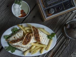 Mutton Keema Roll