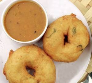 Sambar vada combo 2 pieces