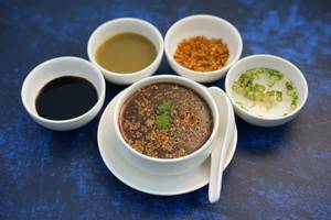 Chefs Special Veg Burnt Garlic Soup