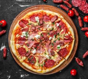Ham Sausages Chicken Pizza