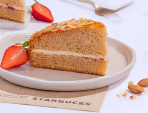 Strawberry and Almond Cake