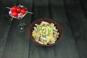 Avo Caesar Salad with Chicken