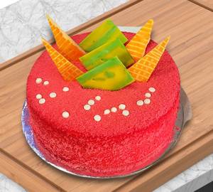 Eggless Red Velvet Cake (1 Pound)
