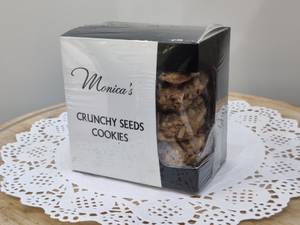 Crunchy seed cookies