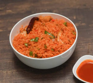 Chicken schezwan rice
