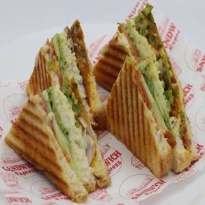 Bombay Club Mix Grilled Sandwich (Triple Layered)